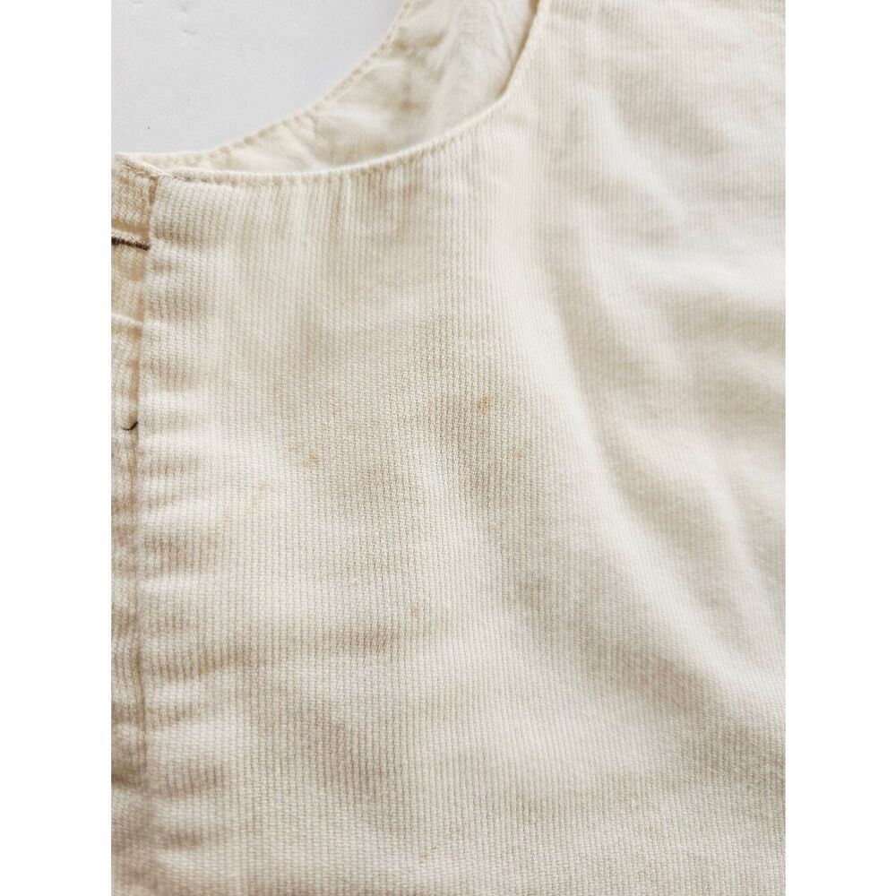 Vintage New Direction Floral Embroidered Ribbed Corduroy Cotton Button Up Vest M - Picture 12 of 12